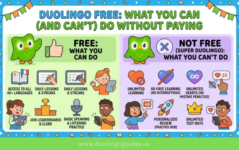 Duolingo Free What You Can (and Can’t) Do Without Paying