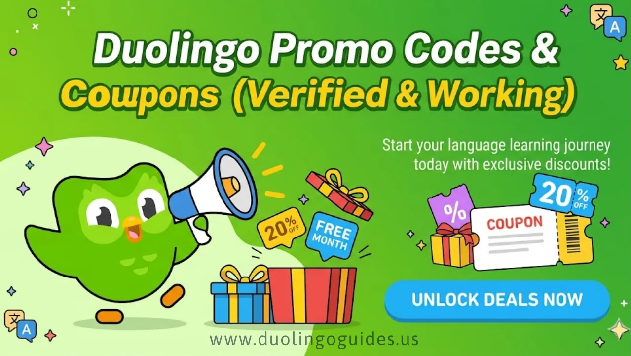 Duolingo Promo Codes with free Trial