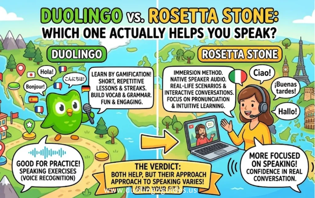 Duolingo vs Rosetta Stone Which One Actually Helps You Speak