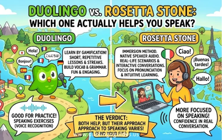 Duolingo vs Rosetta Stone Which One Actually Helps You Speak