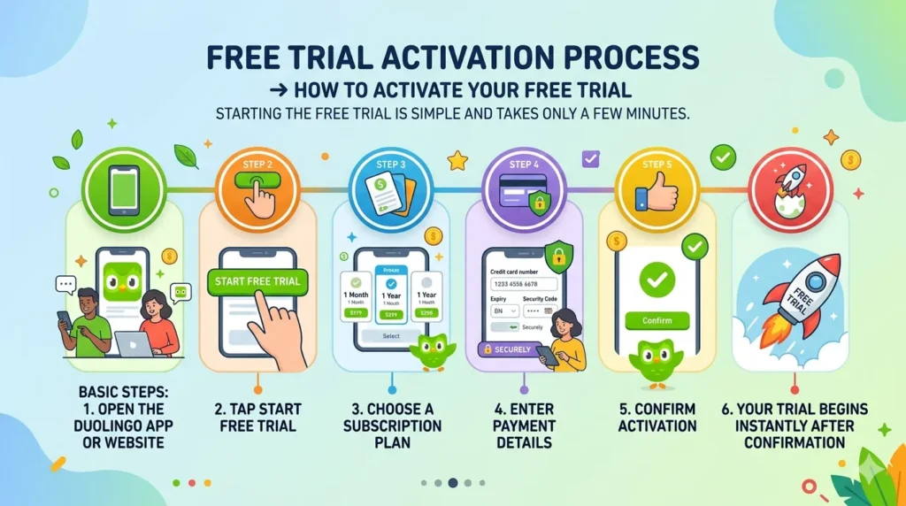 Free Trial Activation Process → How to Activate Your Free Trial