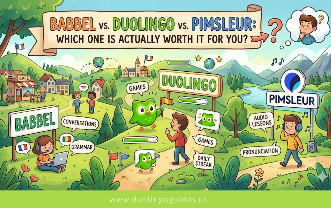 babbel vs duolingo vs pimsleur which one is actually worth it for you