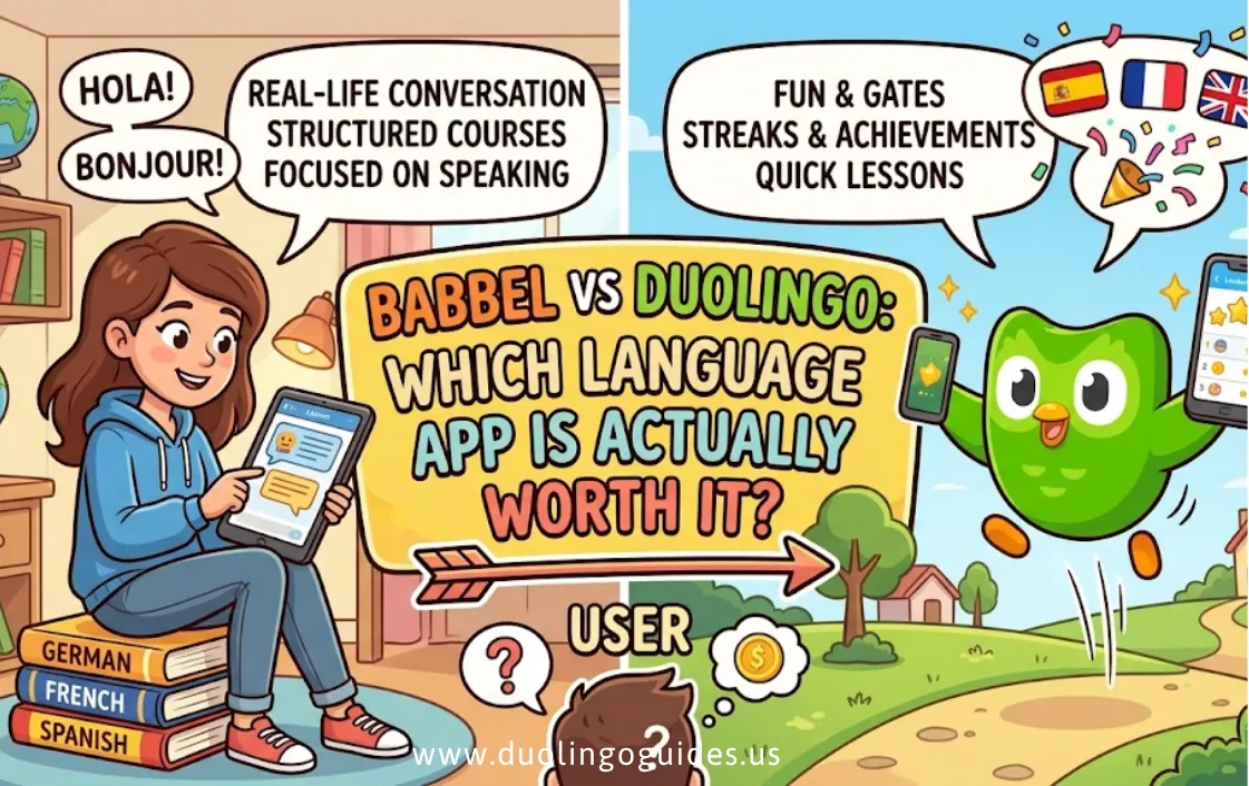 babbel vs duolingo which language app is actually worth it user