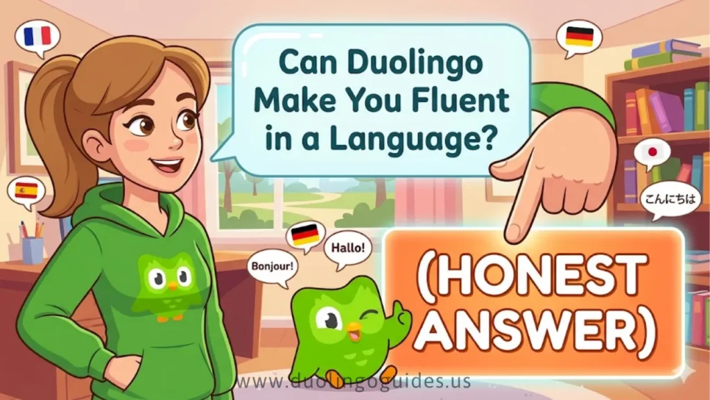can duolingo make you fluent in a language (honest answer)