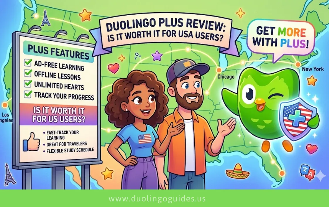 duolingo plus review is it worth it for usa users