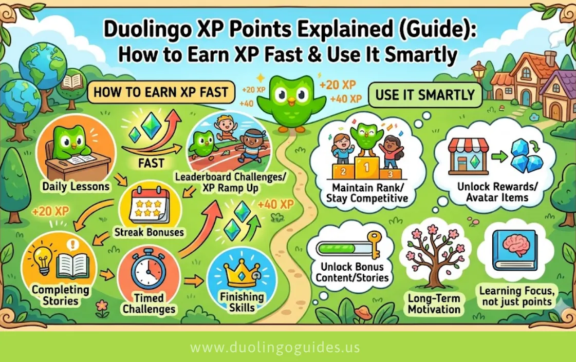 duolingo xp points explained (guide) how to earn xp fast & use it smartly