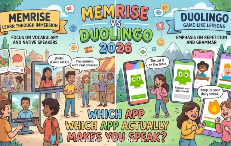 memrise vs duolingo which app actually makes you speak