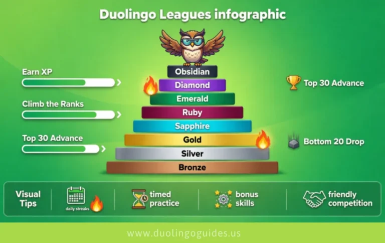 what are duolingo leagues how they work + tips to win