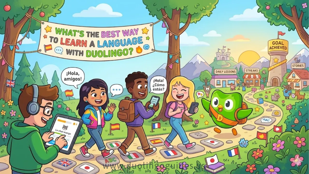 what’s the best way to learn a language with duolingo