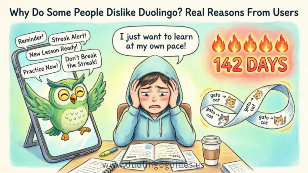 why do some people dislike duolingo real reasons from users