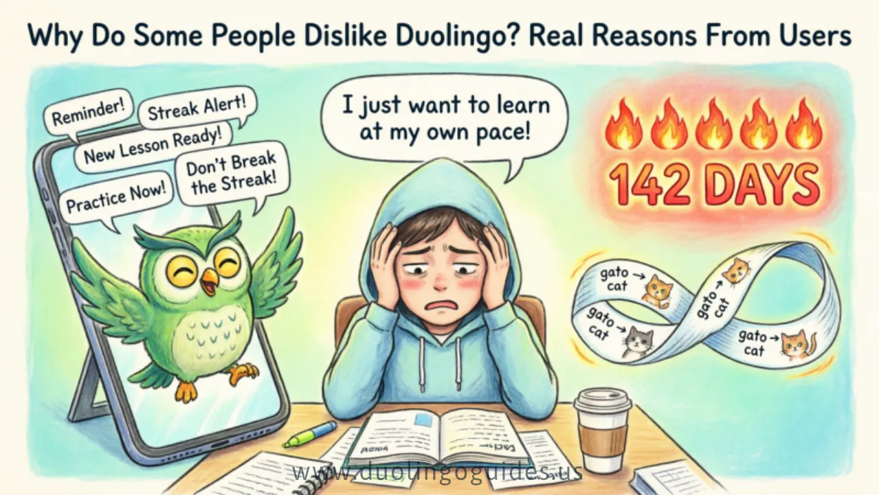 why do some people dislike duolingo real reasons from users