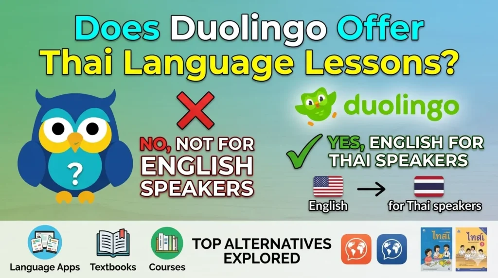Does Duolingo Offer Thai