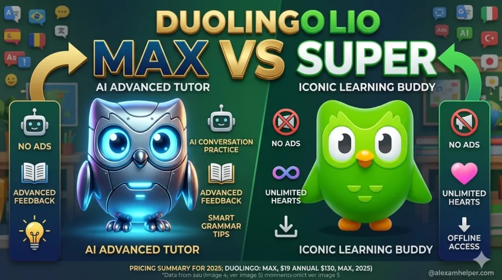 Duolingo Max vs Super