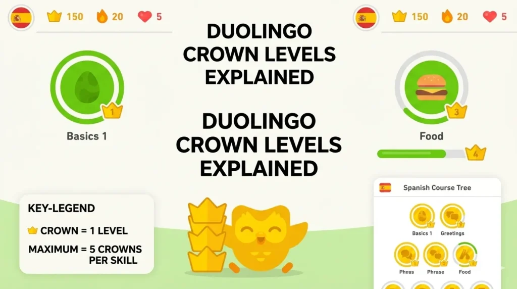 Duolingo crown levels explained
