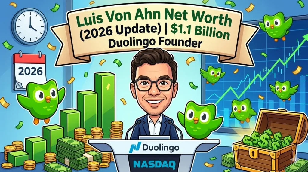 Luis Von Ahn Net Worth (2026 Update) $1.1 Billion Duolingo Founder