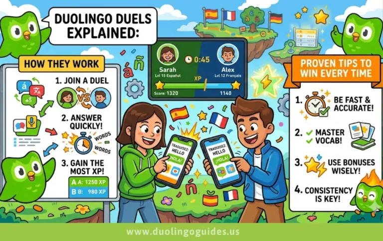 duolingo duels explained how they work + proven tips to win every time