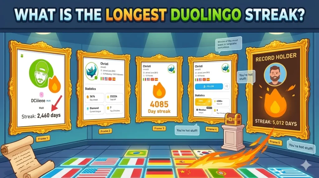 what is the longest duolingo streak