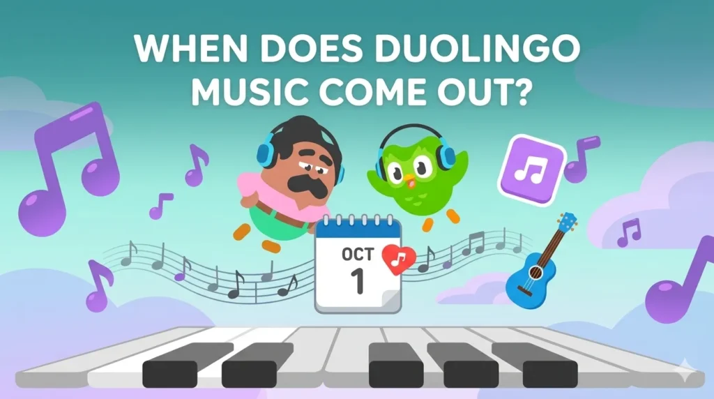 when does duolingo music come out