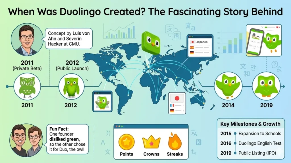 when was duolingo created the fascinating story behind 1