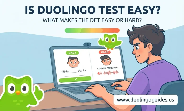 is duolingo test easy what makes the det easy or hard